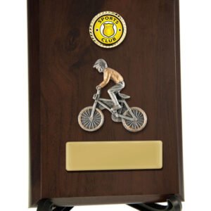 BMX Plaque With Rider Trim