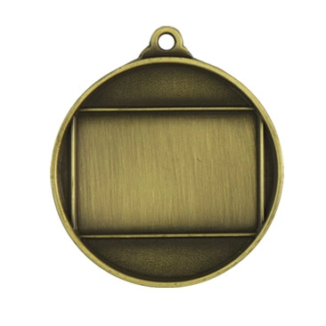 back of gold medal