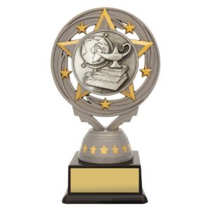 Silver Academic Torch