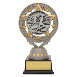 Silver Running Torch