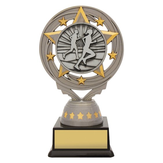 Silver Running Torch