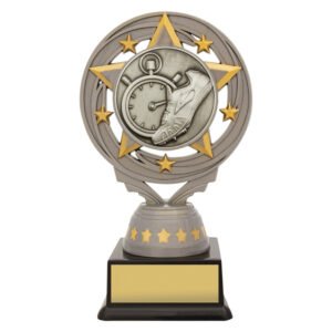 Silver Athletics Torch