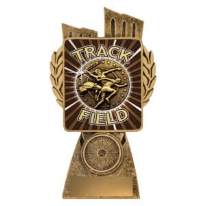 Antique Gold Lynx Track & Field