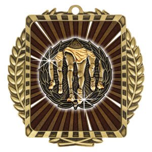 Lynx Wreath Running Medal