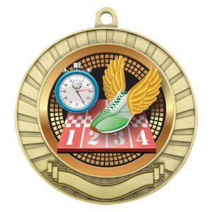 Eco Scroll Track Medal