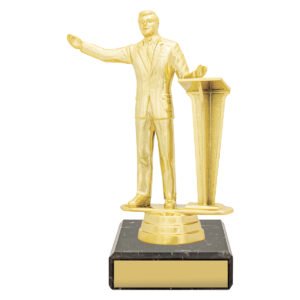 Figure Trophy Male Public Speaking