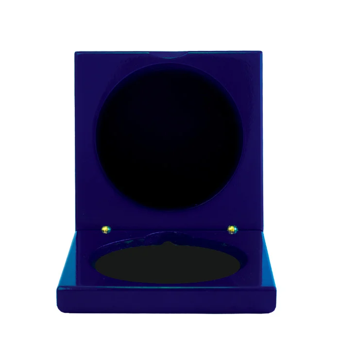 1404-1rb-royal-blue Royal blue medal case with res / ilient construction