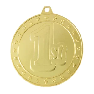 Gold medal - 1st with iron construction