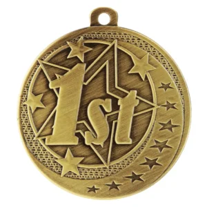 Gold 1st place wayfare with metal construction