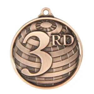 Bronze global medal-3rd with zinc alloy construction