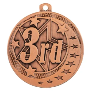 Bronze 3rd place wayfare with metal construction
