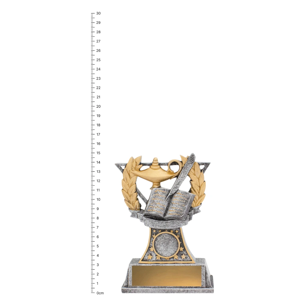 Academic Classic trophy next to ruler Academic Classic trophy next to ruler