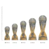 Basketball Mercury Basketball Mercury trophies next to ruler