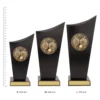 Bowls Spartan Crest Bowls Spartan Crest trophies next to ruler