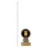 Character Aster trophy next to ruler