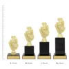 Drama Theme trophies next to ruler Drama Theme trophies next to ruler