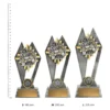 Esports Peak trophies next to ruler Esports Peak trophies next to ruler