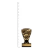 Fishing Nova Mini Fishing Nova Mini trophy next to ruler
