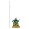Hockey Argo trophy next to ruler Hockey Argo trophy next to ruler