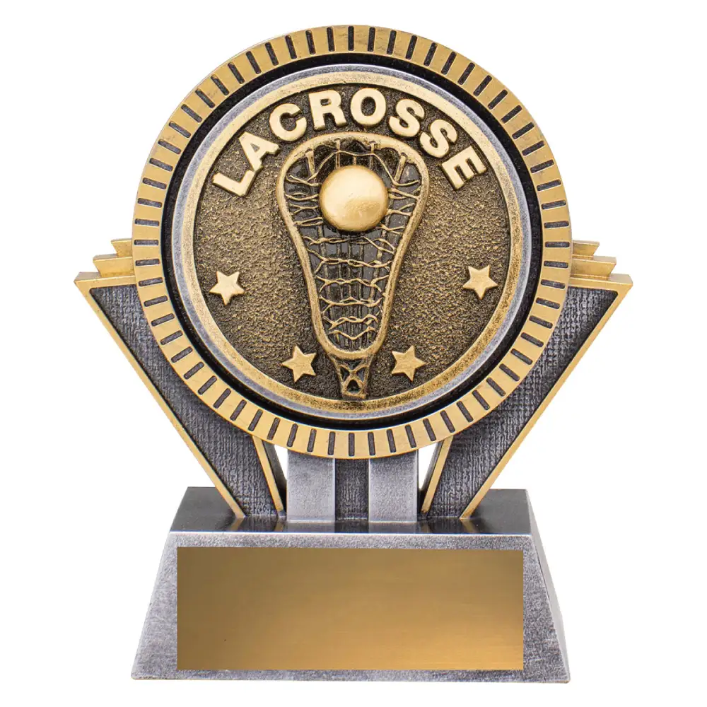 Lacrosse Spartan small Silver / gold spartan - lacrosse with resin construction