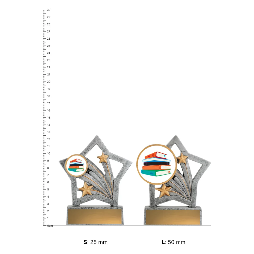 Literature Flash trophies next to ruler Literature Flash trophies next to ruler