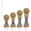 Maths IKON trophies next to ruler Maths IKON trophies next to ruler