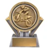 Motocross Spartan small Silver / gold spartan - motocross with resin construction