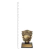 Motorsport Cosmos Super Mini trophy next to ruler
