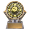 Netball Spartan Varsity small Silver / gold spartan varsity - netball with resin / metal construction