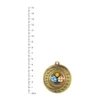 Pickleball Wayfare Medal gold next to ruler Pickleball Wayfare Medal gold next to ruler