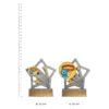 Ribbon & Collar Flash trophies next to ruler Ribbon & Collar Flash trophies next to ruler