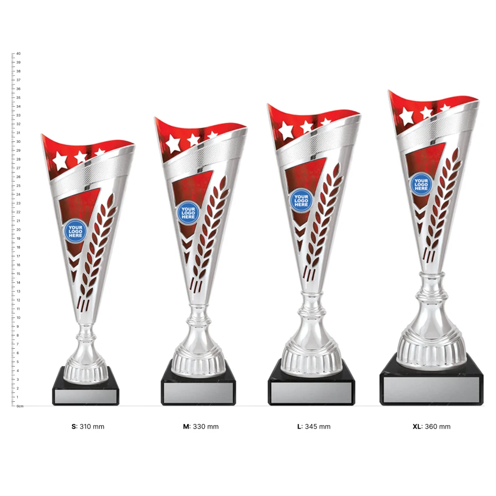 Starsail - Silver _ Red trophies next to ruler