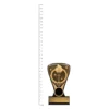 Torch Nova Mini Torch Nova Mini trophy next to ruler
