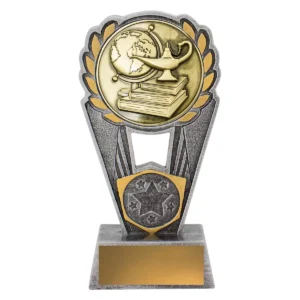 Silver & gold academic polaris with resin / metal construction