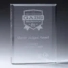 ac101s-grey-bg Acrylic block with acrylic construction