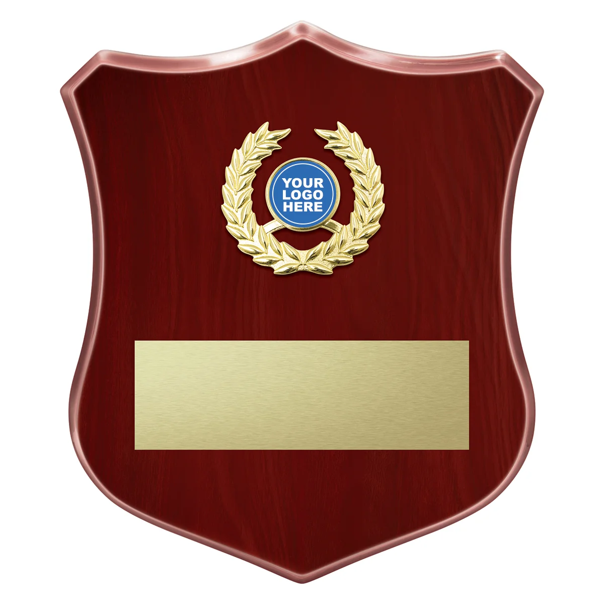 sh09a-rosewood Rosewood archer shield with timber construction