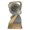 alp55a-silver Silver arclight - american football with resin construction