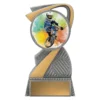 Silver arclight colour - bmx with plastic construction