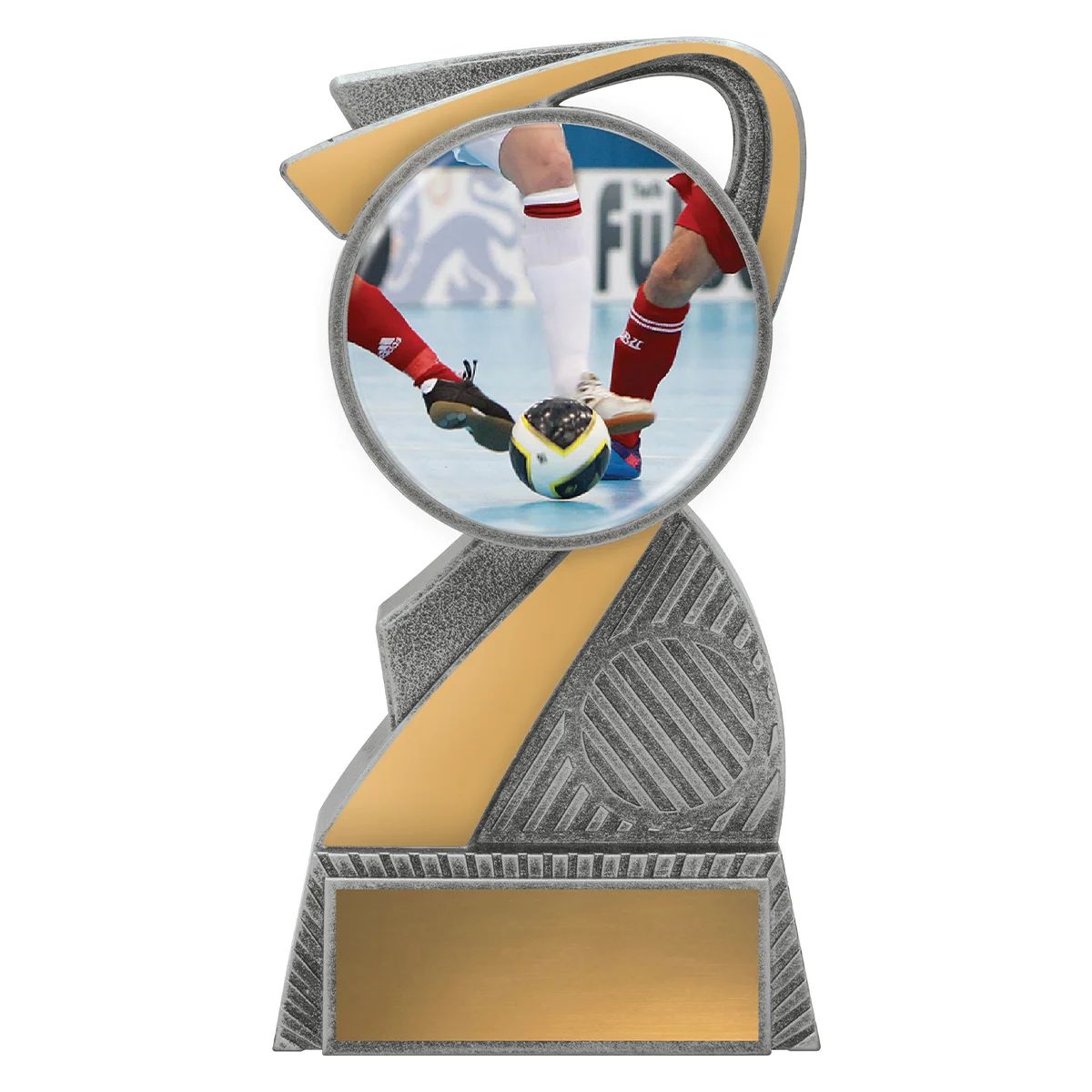 Silver arclight colour - futsal with plastic construction