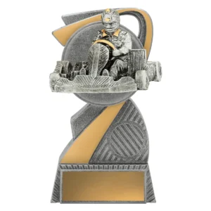 Silver arclight - go kart with resin construction