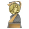 -gold Silver / gold arclight gold - female footy with plastic / metal construction