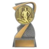 -gold Silver / gold arclight gold - male footy with plastic / metal construction