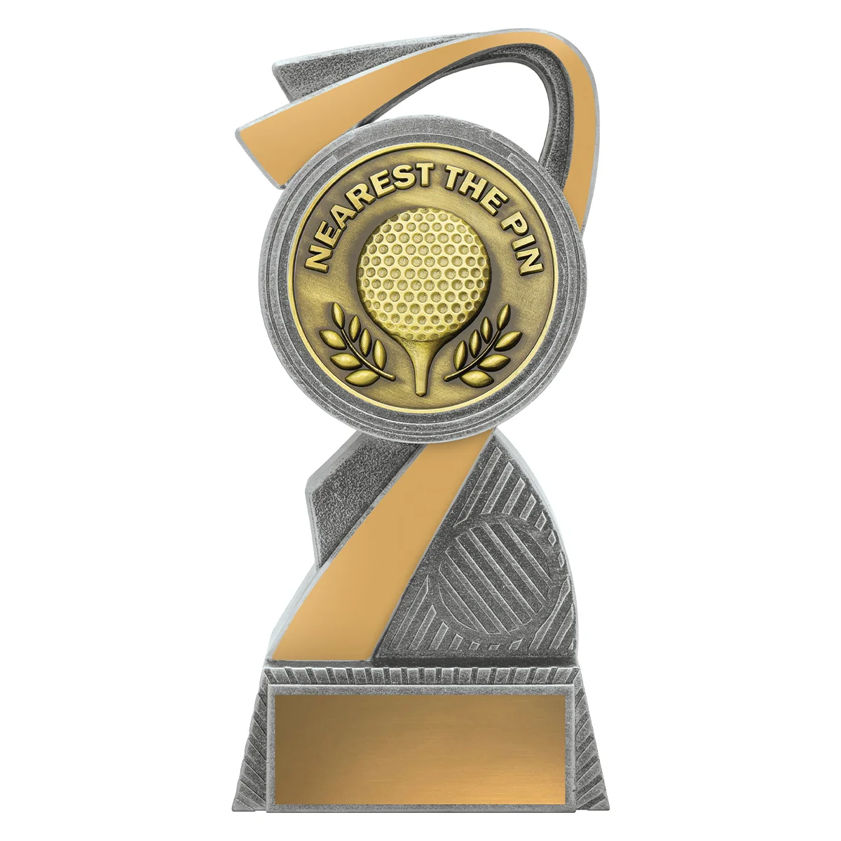-gold Silver / gold arclight gold - nearest the pin with plastic / metal construction
