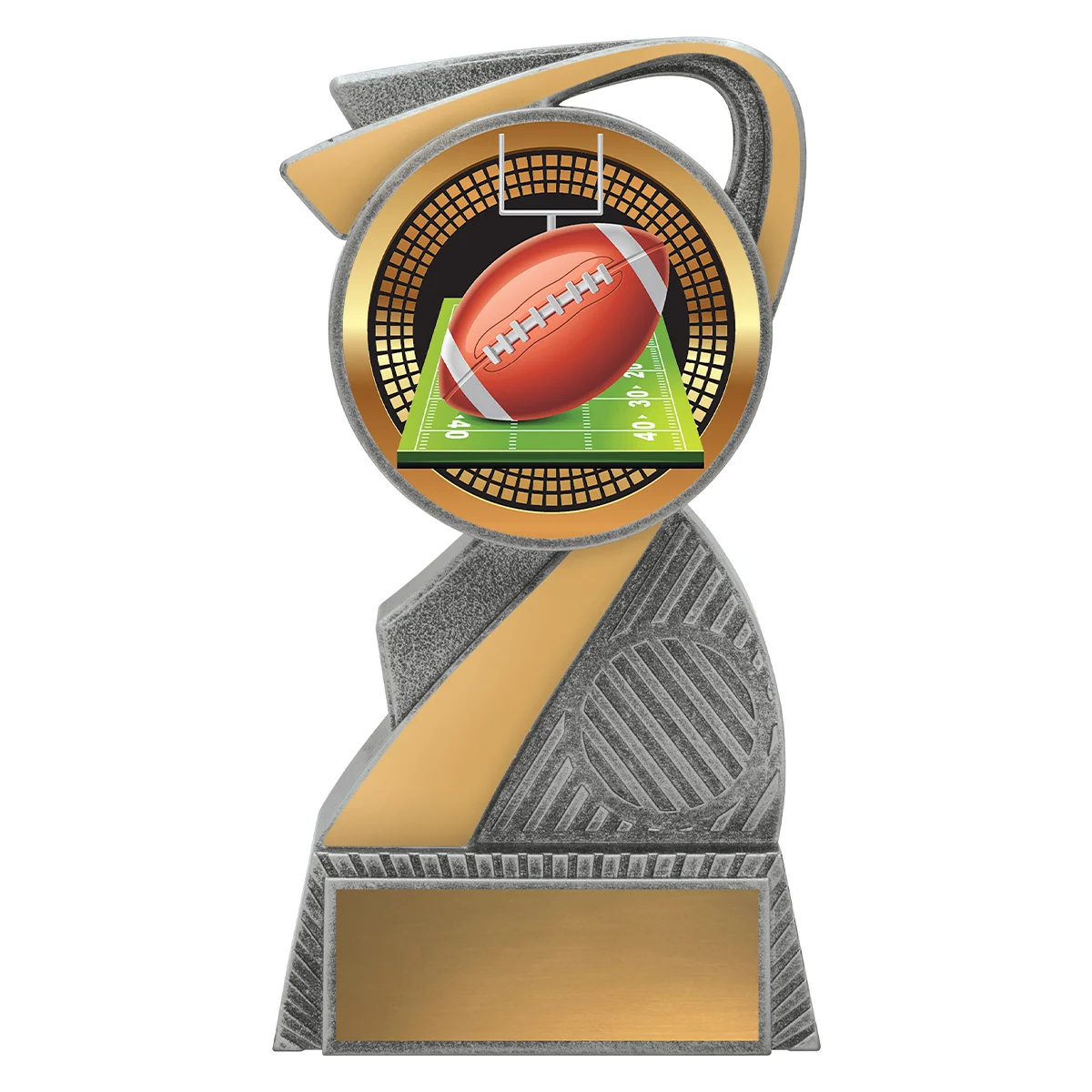 alb55a-silver Silver arclight showtime - american football with plastic construction