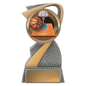 Silver arclight showtime - basketball with plastic construction