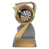 alb38a-silver Silver arclight showtime - darts with plastic construction