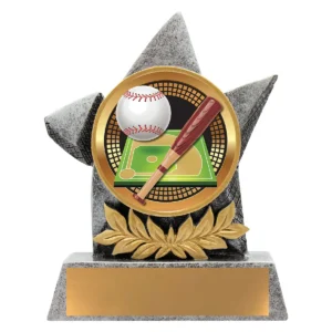 Silver argo - baseball with resin construction
