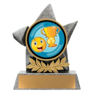 Silver argo - smiley cup with resin construction