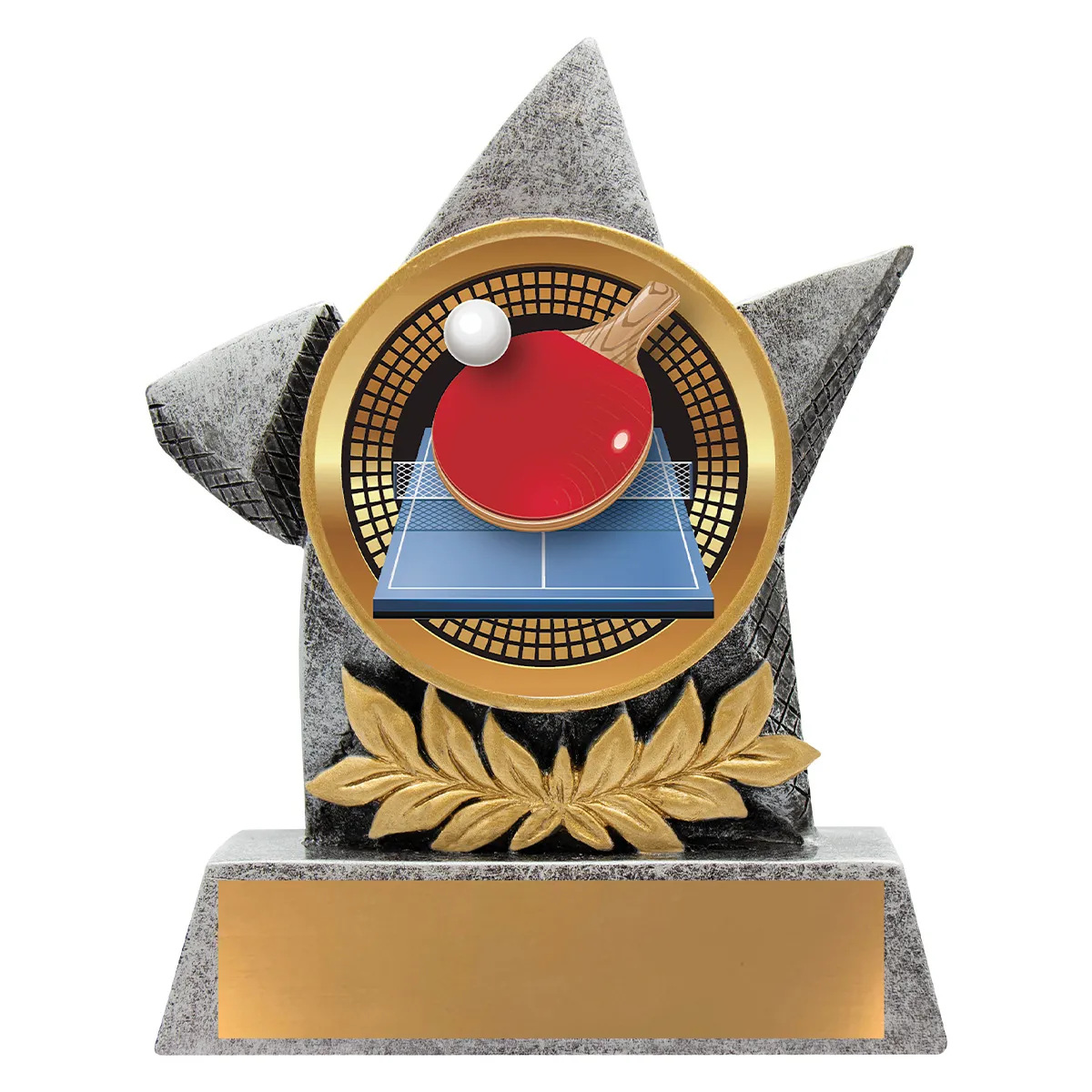 ab66-silver Silver argo - table tennis with resin construction