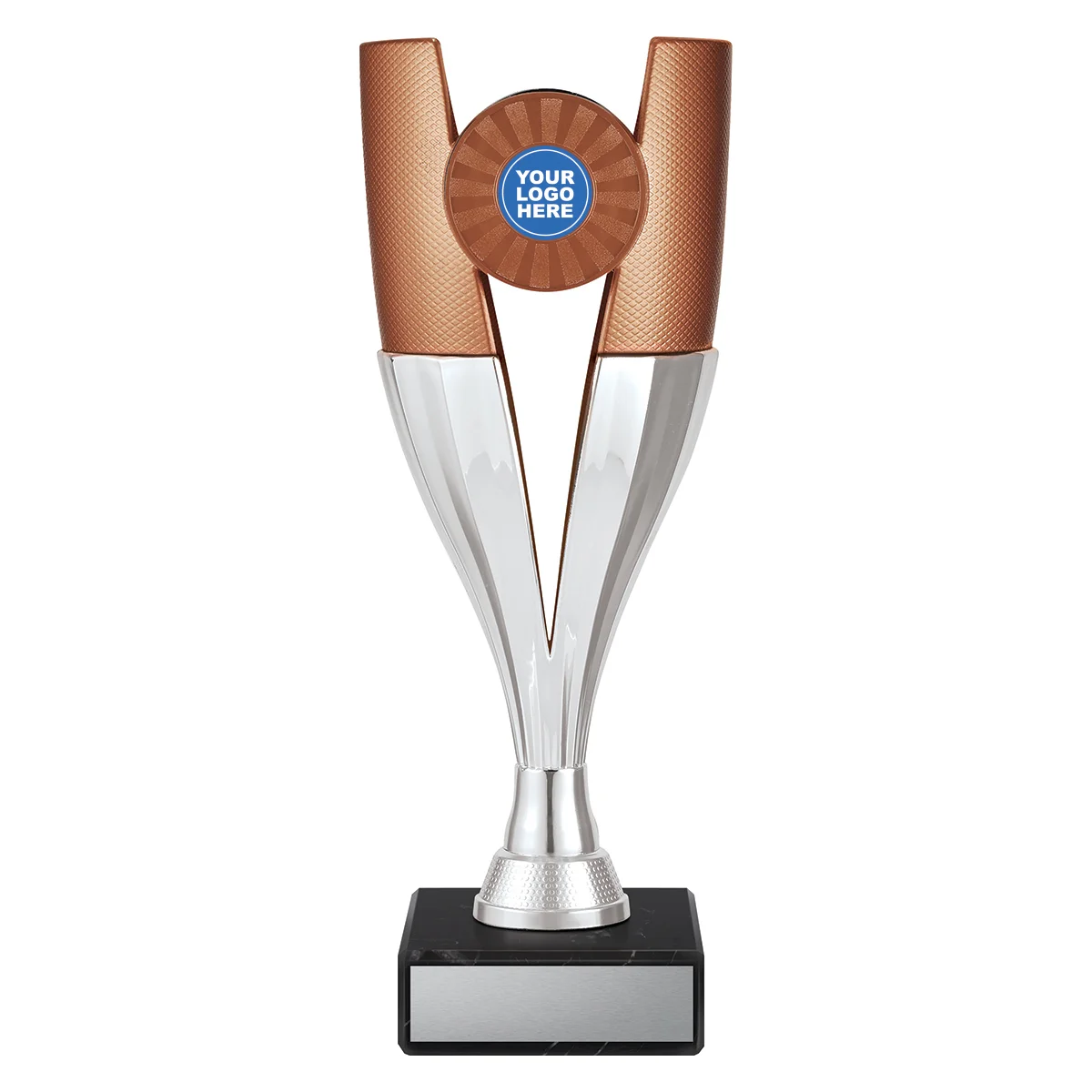 cup78a-bronze Bronze armada - silver / bronze with plastic / marble construction